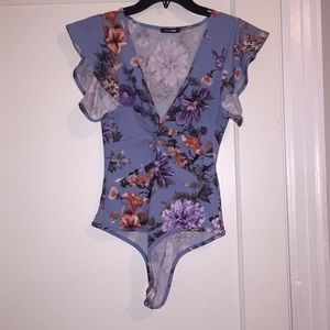 floral body suit